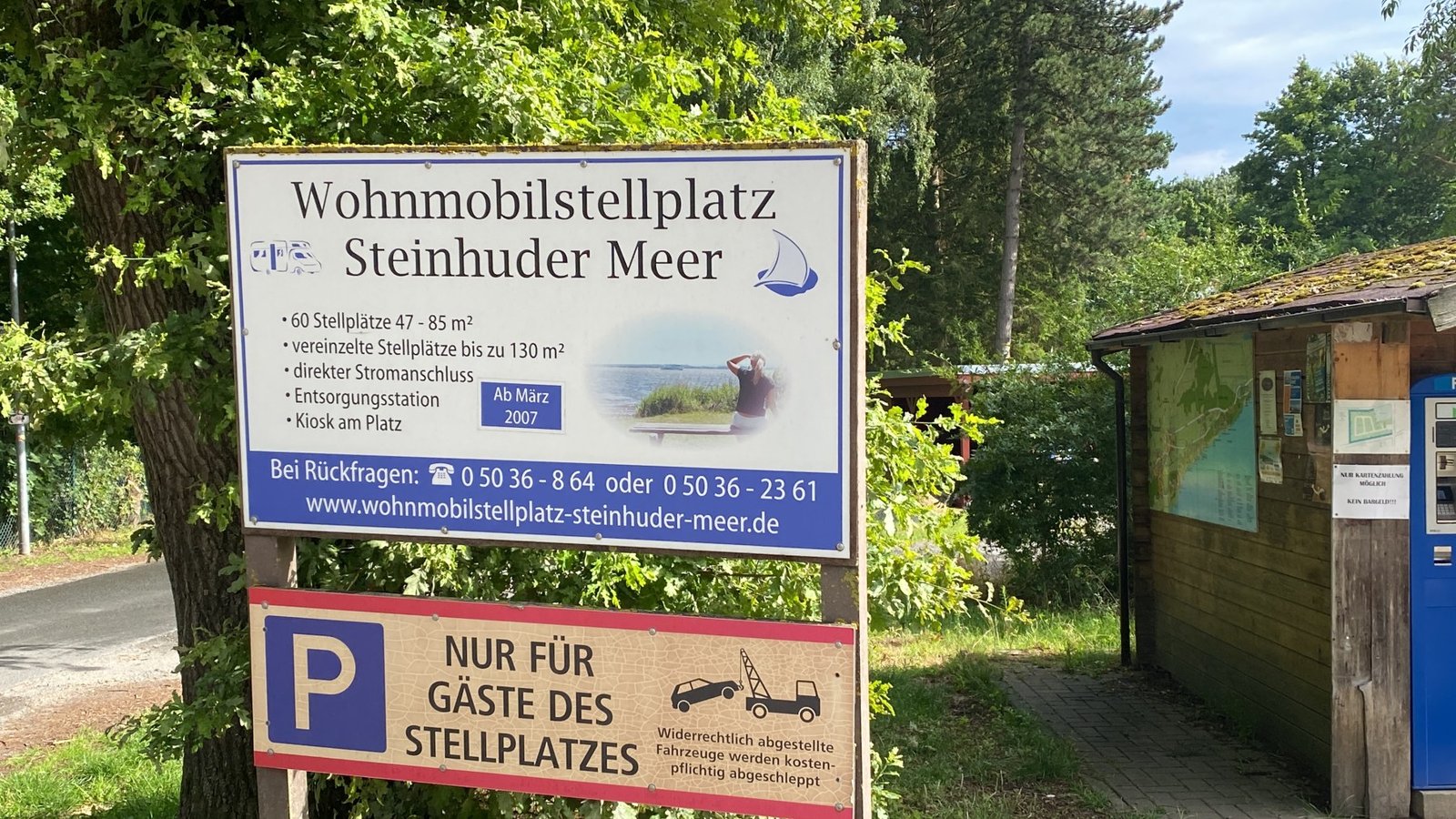 Wohnmobilstellplatz am Steinhuder Meer