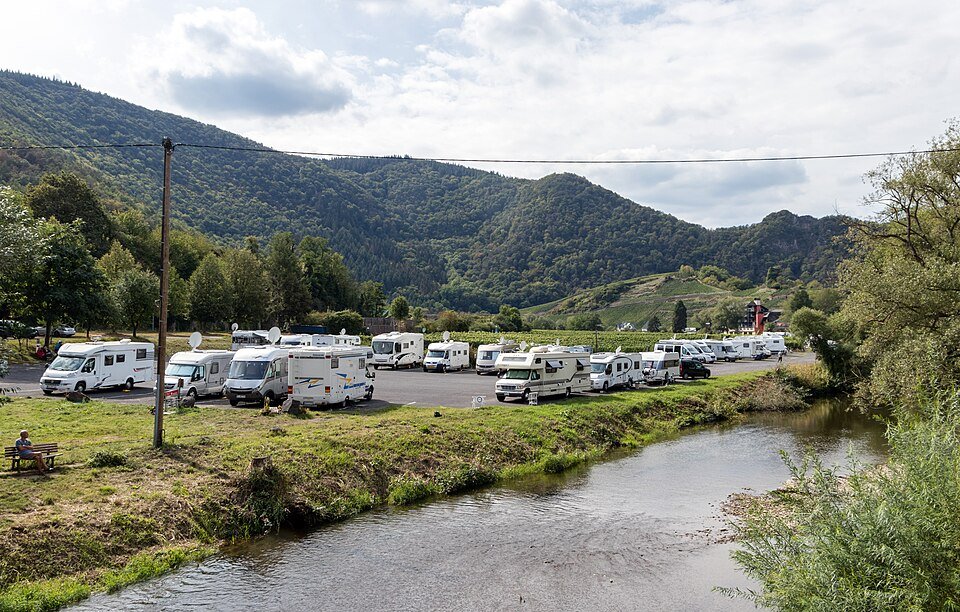 Wohnmobilstellplatz Mayschoß